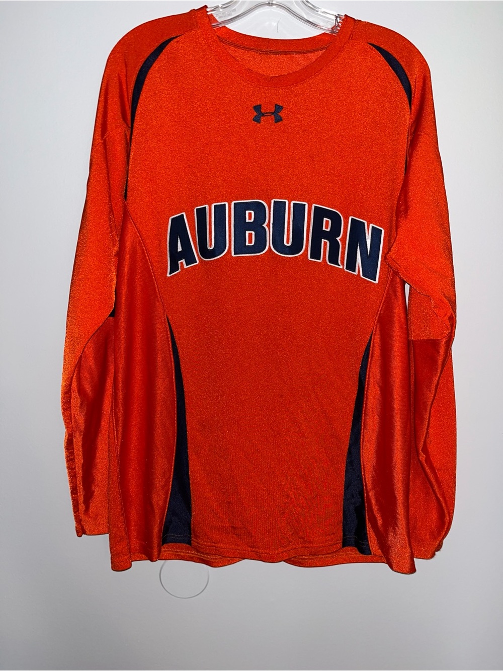 Under Armour Auburn Long Sleeve Orange Performance